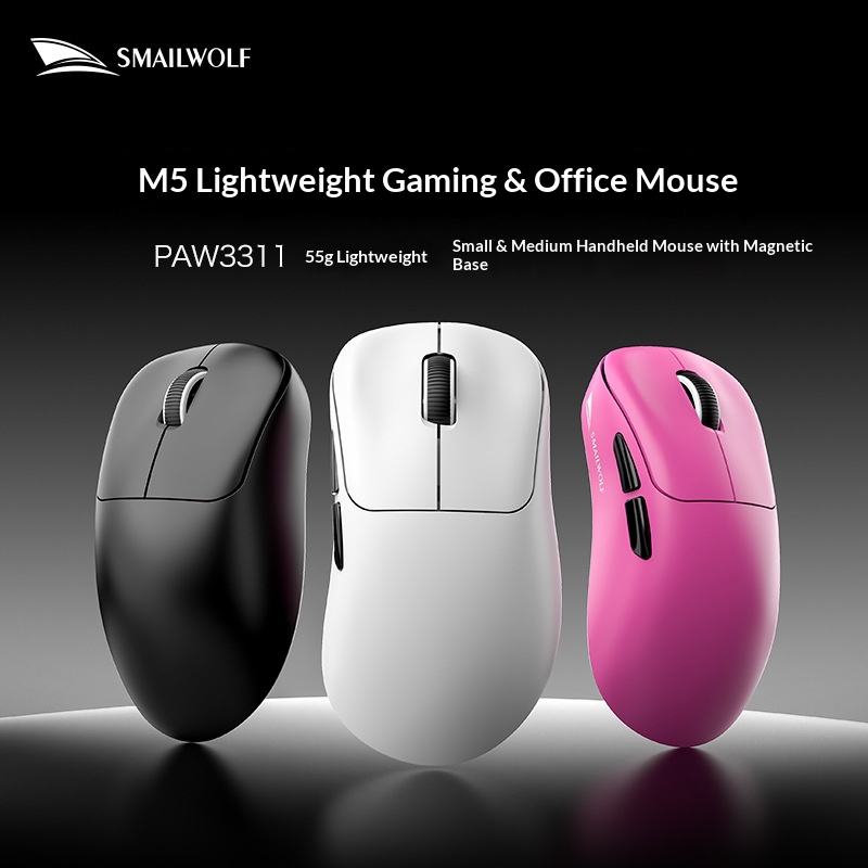Fitness Journal Planner - SMAILWOLF M5 Mouse wireless Bluetooth a