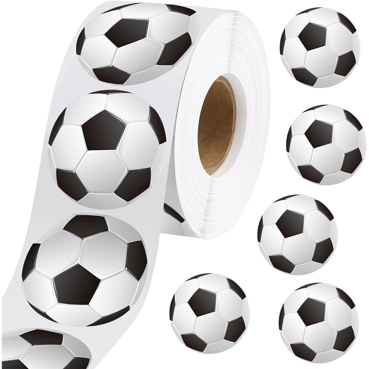 Fitness Journal Planner - 100-500 pezzi adesivi palloni da calcio