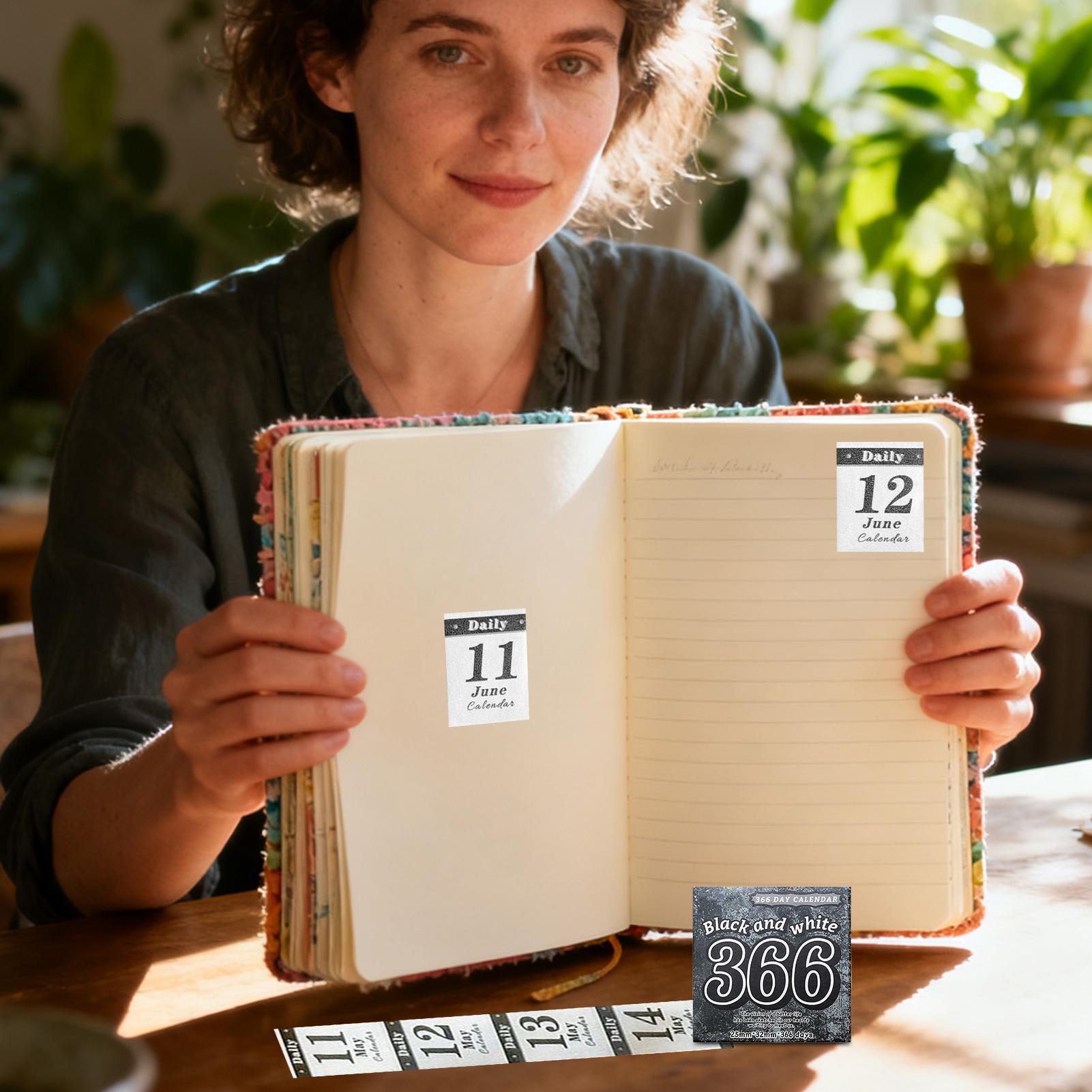 Adesivi con data di calendario - Fitness Journal Planner recensione e prezzo