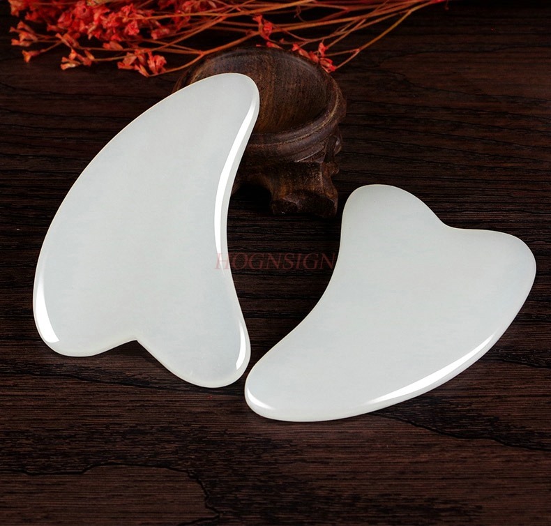 2 pezzi tavola da barba per il - Jade Gua Sha Tool recensione e prezzo