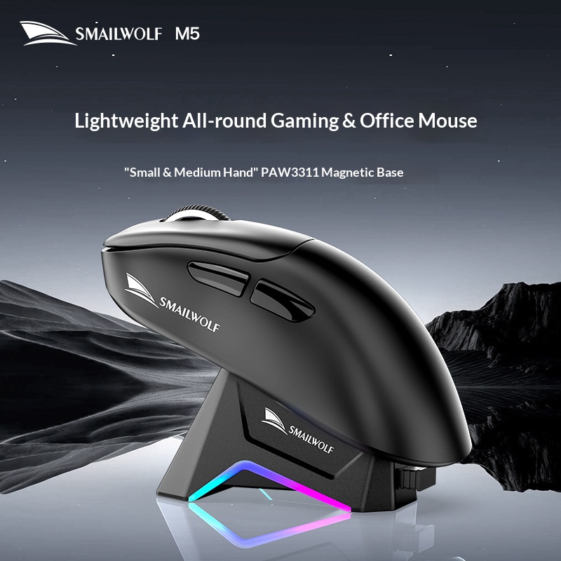 SMAILWOLF M5 Mouse wireless Bl - Fitness Journal Planner recensione e prezzo