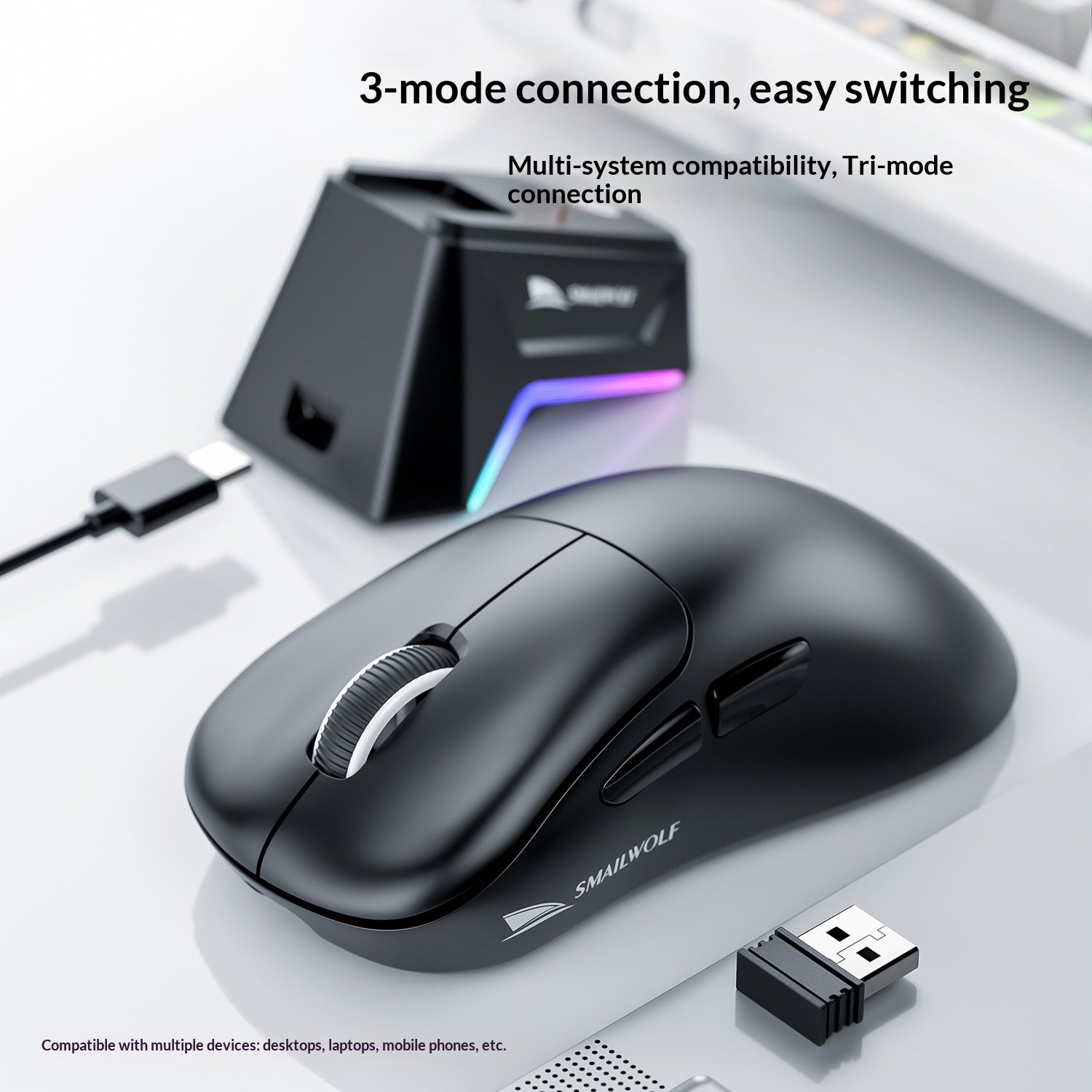 SMAILWOLF M5 Mouse wireless Bl - Fitness Journal Planner recensione e prezzo