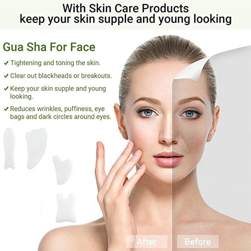 Natural White Jade Gua Sha Boa - Jade Gua Sha Tool recensione e prezzo